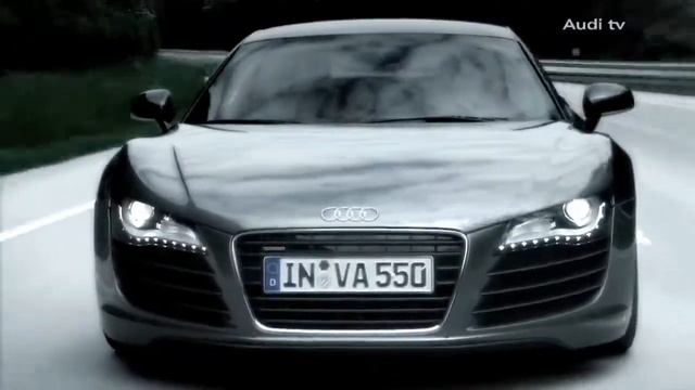 Audi R8 V8, официальный обзор от Audi, 2009 год (видео HD)