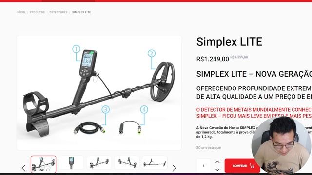 SIMPLEX LITE ou TX 850 - Qual o melhor custo-benefício? Detector de Metais смотреть онлайн