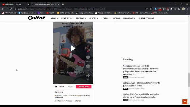 What's the Deal with Hello Kitty Guitars смотреть онлайн