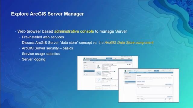 ArcGIS Enterprise: Managing ArcGIS Server смотреть онлайн