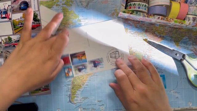 Оформляю обороты открыток