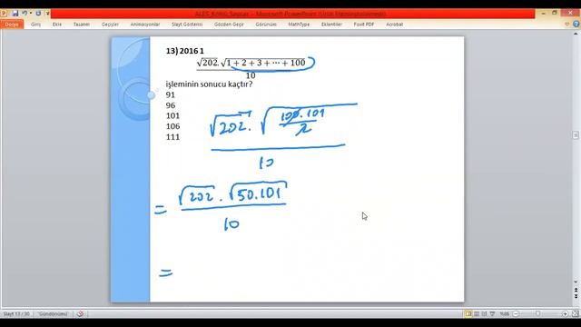 ALES KÖKLÜ SAYILAR смотреть онлайн