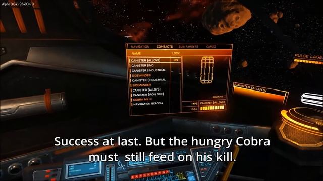 Elite Dangerous Alpha 3.4: Life in the asteroid field. смотреть онлайн