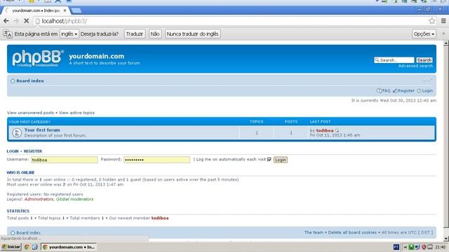 Instalando forum phpbb part II - traduzindo o forum смотреть онлайн