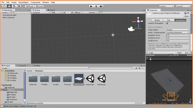 [unity3d] Memory Game смотреть онлайн
