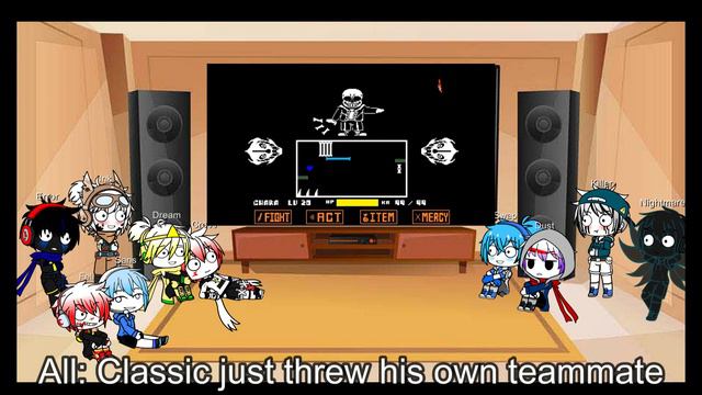 (Old) Sans AUS React to Bad Time Trio (Requested) смотреть онлайн