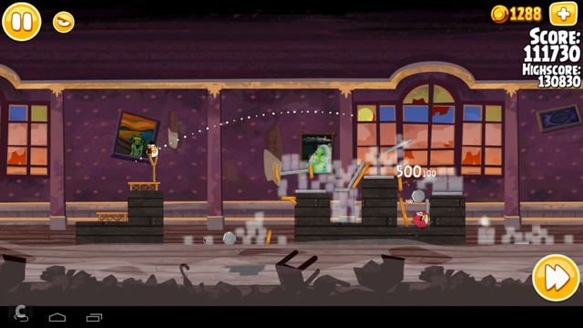 Angry Birds Seasons Haunted Hogs Level 2-1 131010 смотреть онлайн