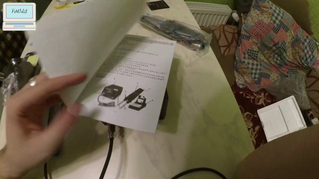 Паяльная станция GORDAK 902 с термопинцетом / распаковка, мини обзор смотреть онлайн