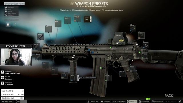 BUILDS SA-58 + DICAS DE MUNIÇÕES (ESCAPE FROM TARKOV PATCH 12.12) смотреть онлайн