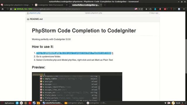 How to Configure PhpStorm Code Completion to CodeIgniter смотреть онлайн