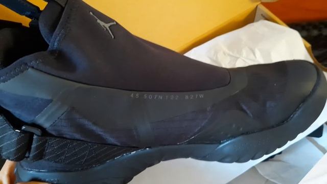Look Closely Nike Air Jordan Proto React Zipper Full Black смотреть онлайн