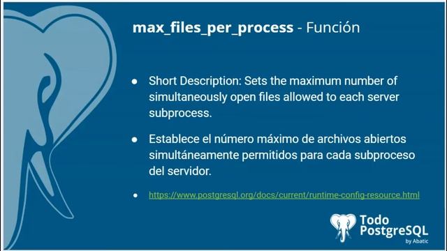 Píldoras PostgreSQL - Episodio 35 - Parámetro max_files_per_process смотреть онлайн