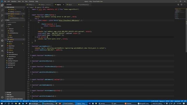 Code with me special episode : React Hooks, React-Redux, Redux-Saga and Fetch integrated together смотреть онлайн