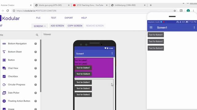 Kodular arrangement hide true false tutorial with side menu and title bar back button show hide смотреть онлайн