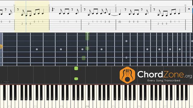 Save Your Tears - Guitar Tabs and Piano Notes - The Weekend Tutorial - Easy Fingerstyle Lesson смотреть онлайн