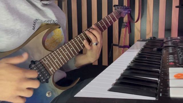 Manuel Gardner Fernandes Day 1 PickupMusic lesson on 7 strings смотреть онлайн