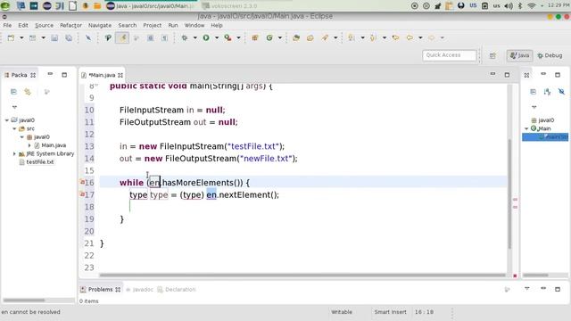 168 Java IO Byte Stream بايت ستريم جافا смотреть онлайн