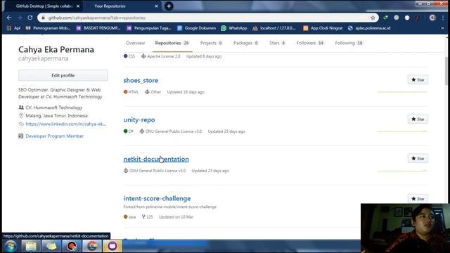Cara Clone Repository Di Github Menggunakan Github Desktop - #Tutorial смотреть онлайн