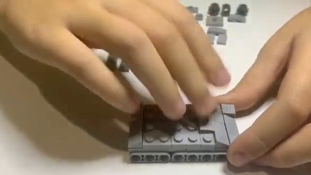 Лего мини танк Т6Е1 Гризли смотреть онлайн