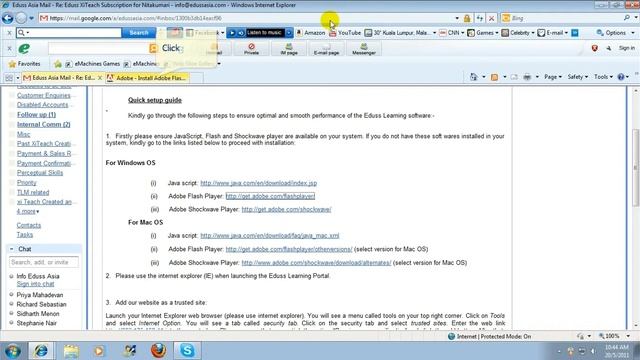 Guide to install Java, Flash and Shockwave player смотреть онлайн