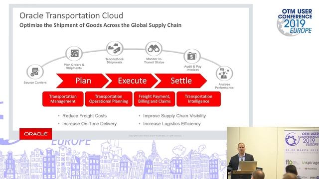 Oracle Logistics Product Development update by Jim Mooney (Oracle) смотреть онлайн