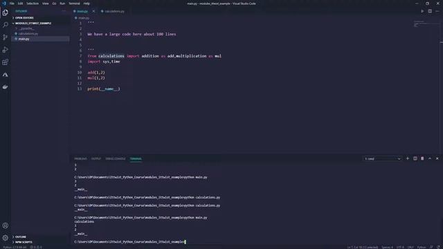 #17 - Python Modules Part 2 | Why we use __name__ == "__main__" in Python? смотреть онлайн