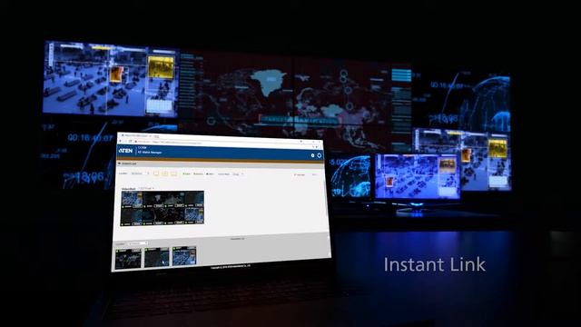ATEN KVM over IP Matrix System - Designed for Mission-Critical Control Rooms смотреть онлайн
