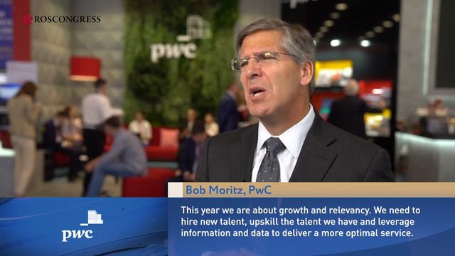Bob Moritz, Global Chairman, PwC смотреть онлайн