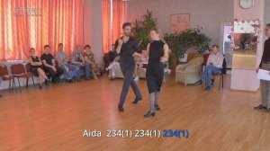Rumba Basic Choreography 2 | Open Hip Twist, Hand to Hand, Spiral, Aida