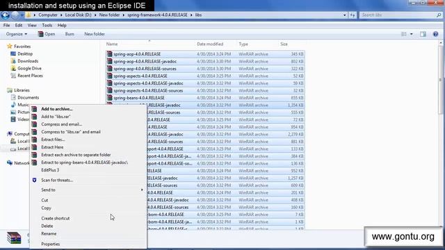 Spring MVC Tutorials 03 - Installation and Setup using an Eclipse IDE смотреть онлайн