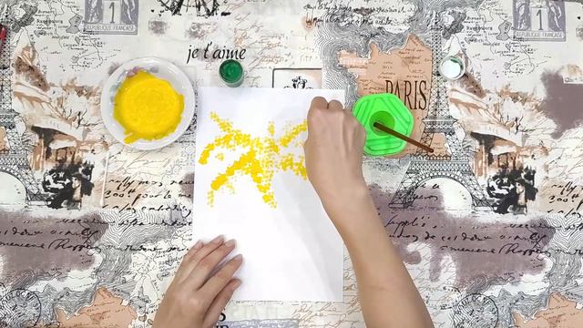 Малювання "Північна мімоза" смотреть онлайн