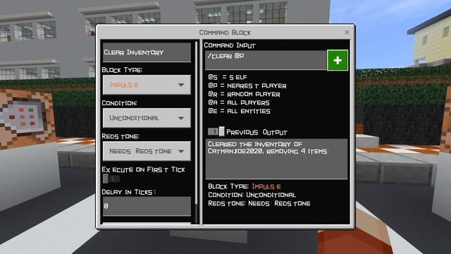 ✔️ Minecraft: How To Check & Clear Items From Player Inventories! - (Command Block School Tutorial)