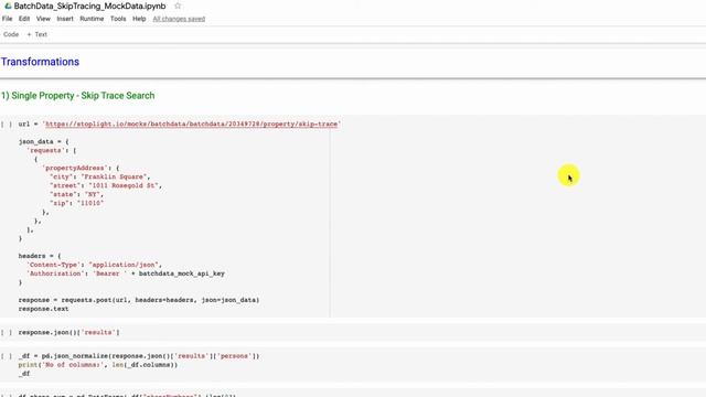 How to Skip Trace Property Owners using BatchData with Python смотреть онлайн