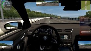 Skoda Octavia RS - City car Driving/Шкода октавия рс в сити кар драйвинг. Тестирование