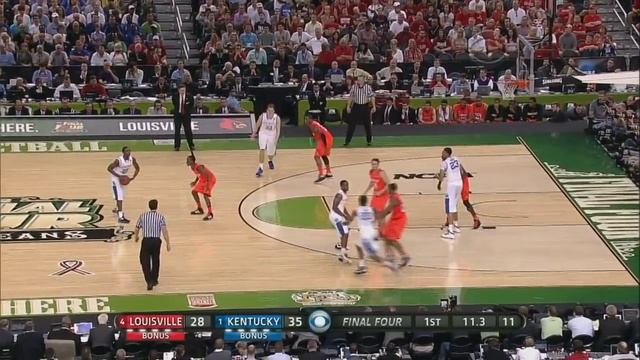 #1 Kentucky vs #4 Louisville Ncaa Tournament Final Four 2012 (Full Game) смотреть онлайн
