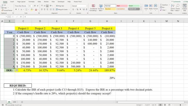 How to Calculate IRR in Excel смотреть онлайн