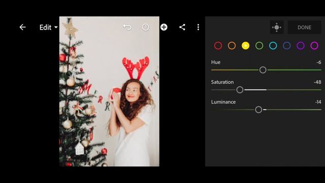 Create CHRISTMAS PRO Lightroom Preset in Mobile | Professional Color Grading | Winter Preset смотреть онлайн