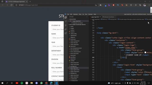 How to Install Live Server and Browser Auto Refresh In Visual Studio Code 2021 (Best Extension) смотреть онлайн