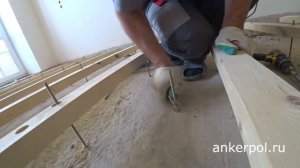 Анкер для плит с пустотами! Крепление для лаг!