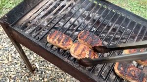 Котлеты гриль / готовим на огне / на мангале