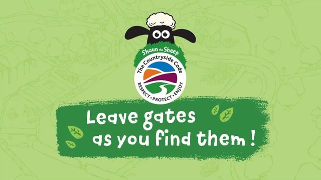 Clip 6 - Shaun the Sheep’s guide to the Countryside Code – Leave gates as you find them смотреть онлайн