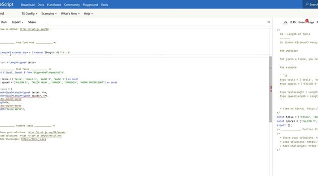 TypeScript Challenge Day 6/65 - Implementing a Length utility type смотреть онлайн