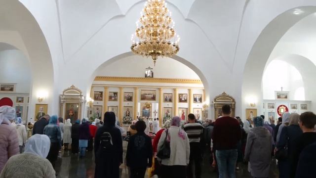 Херсон.Успенский собор.Празднование в честь чудотворного образа Божией Матери «Благодатное Небо» смотреть онлайн