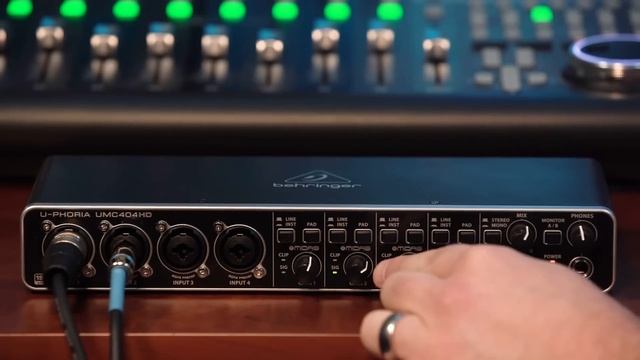 U-PHORIA UMC404HD Audio Interface Overview смотреть онлайн