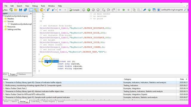 MQL4 TUTORAL BASICS 86 SIMPLE BUY BUTTON OBJECT смотреть онлайн