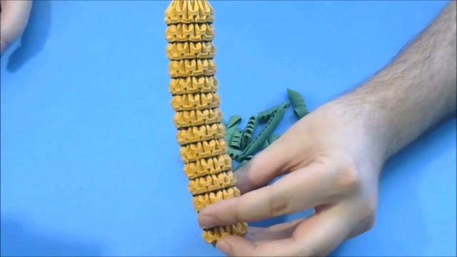 How to make 3d origami Palm tree part1 смотреть онлайн