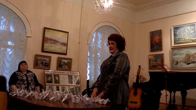 Праздник духовности и поэзии "Белые журавли" в Каширском музее смотреть онлайн