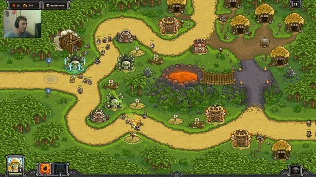 Kingdom Rush: Frontiers - Прохождение #10: Маква Урку смотреть онлайн