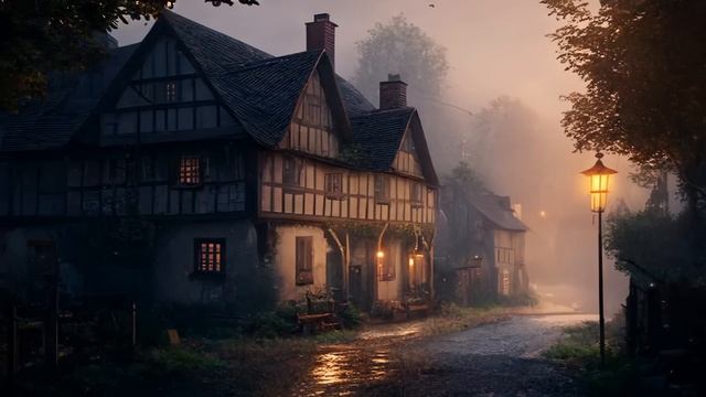 Morning Town - Ethereal Relaxing Ambient Music - Calm Piano Ambient For Sleep And Relaxation