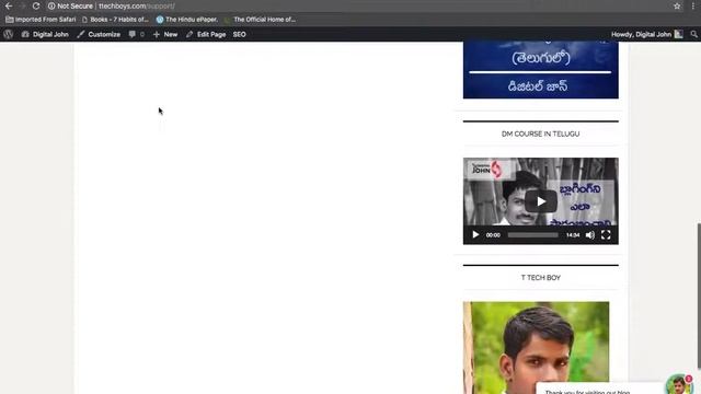 WordPress Widgets Explained in Telugu || WordPress Tutorials in Telugu смотреть онлайн